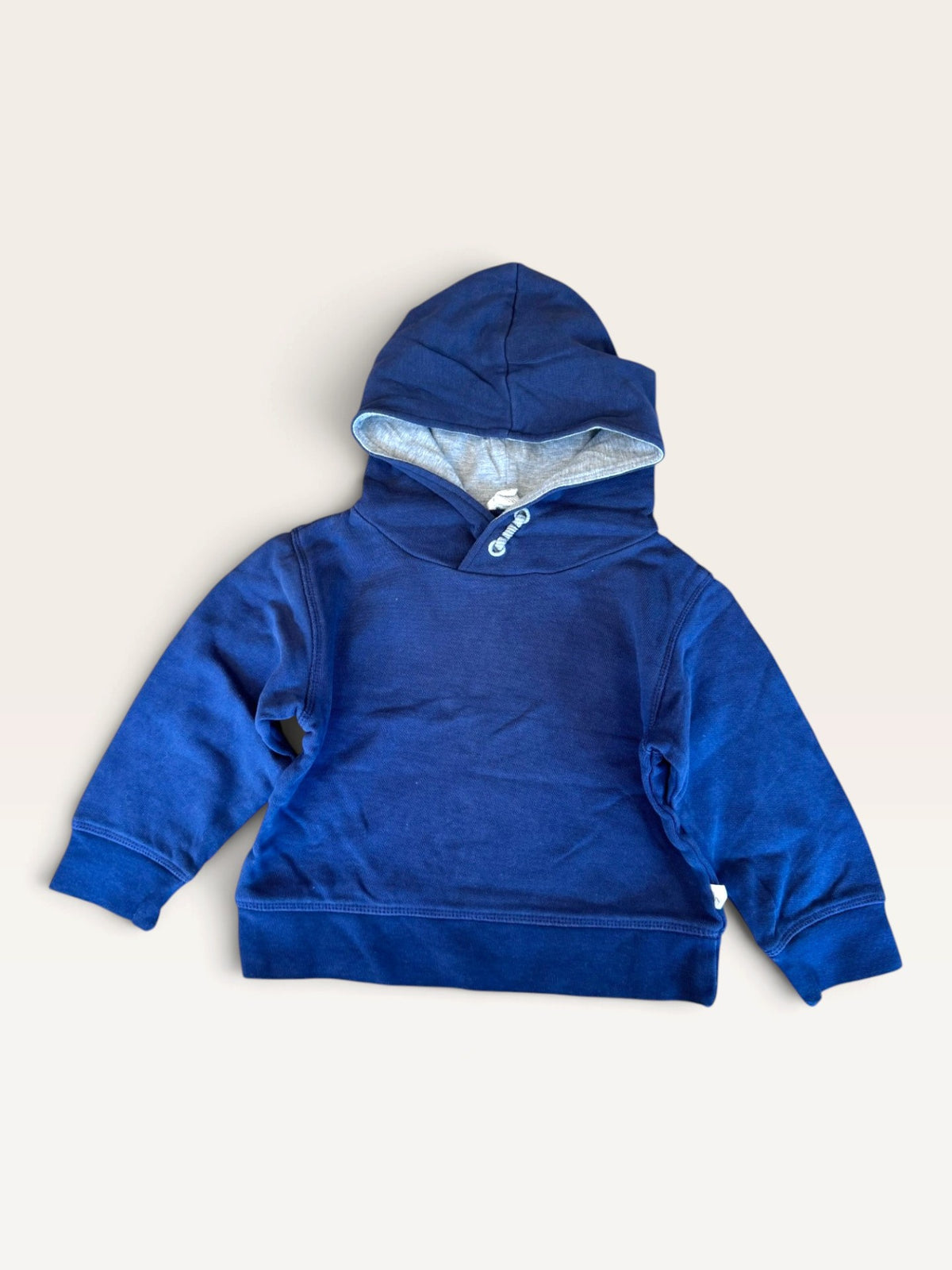 Hoodie Blau Gr.86/92 | Hessnatur