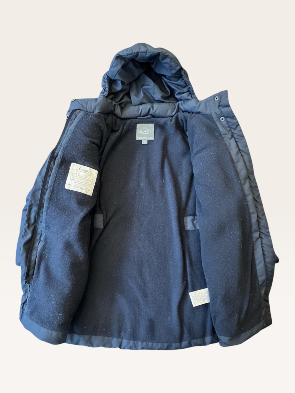 "Oxford Coat" Gefütterter Mantel in Dunkelblau Gr.6-7 | MarMar Copenhagen