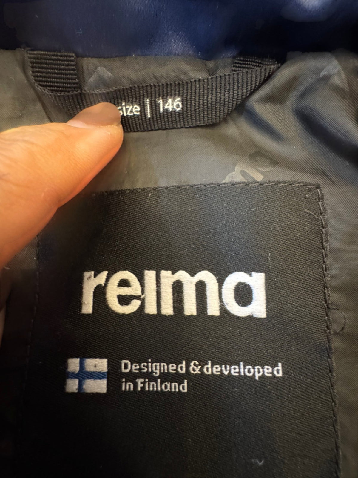 Reima Steppmantel / Mantel in Dunkelblau – Gr.146 | Reima