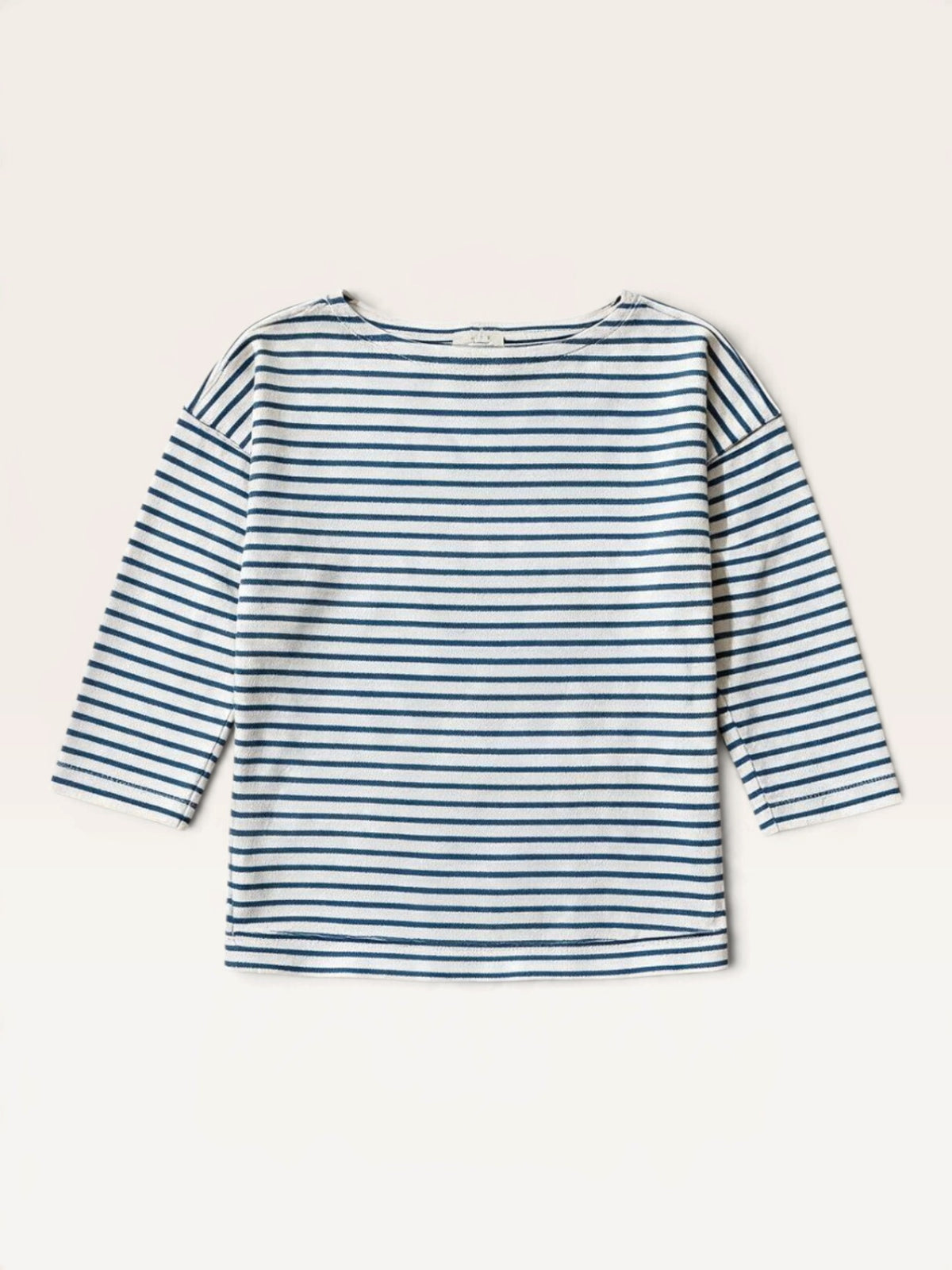 Langarmshirt gestreift mit Krabben-Stickerei Gr.104 | Petit Bateau