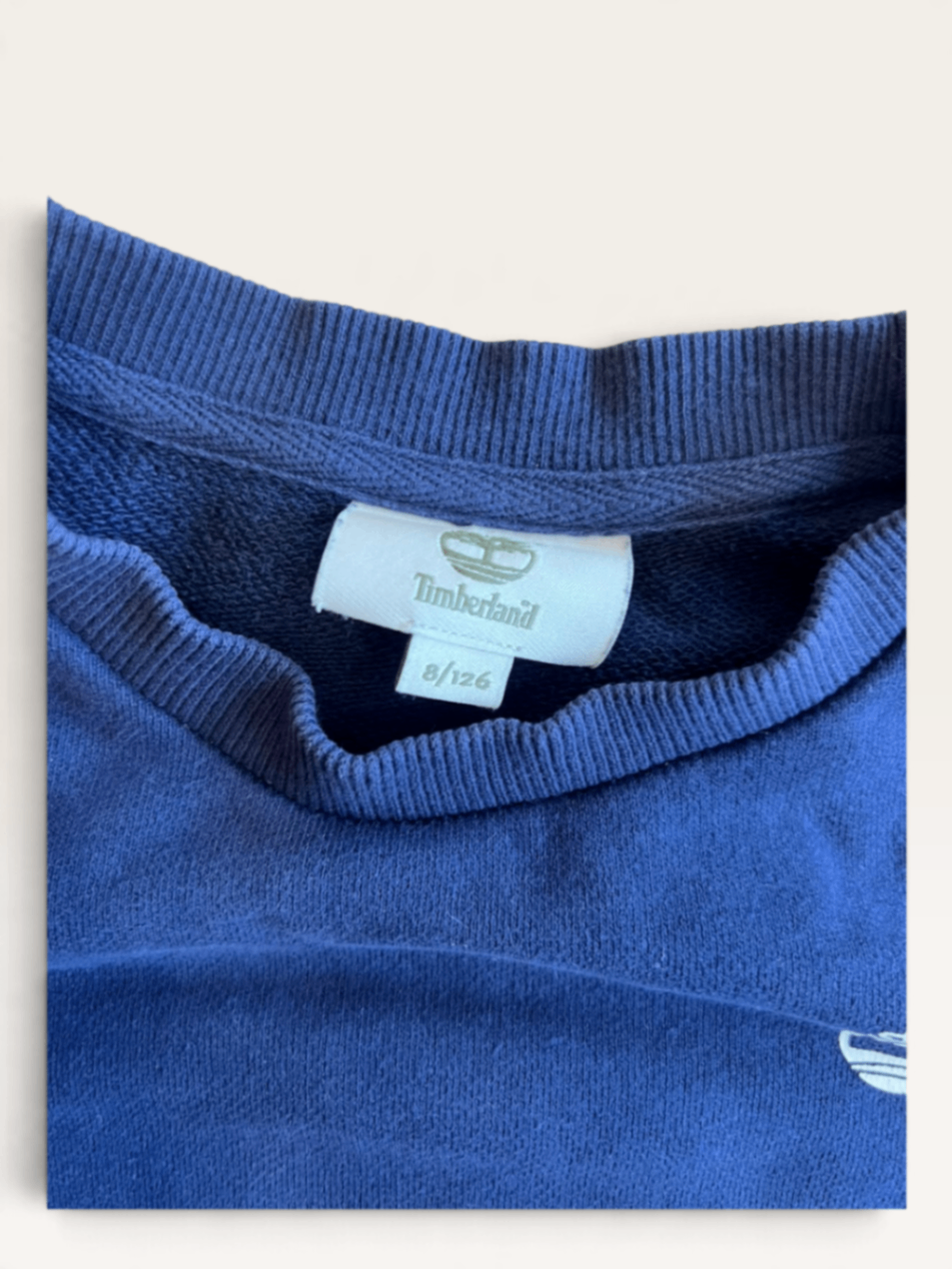 Kinder Sweatshirt in Blau Gr.8/128 | Timberland