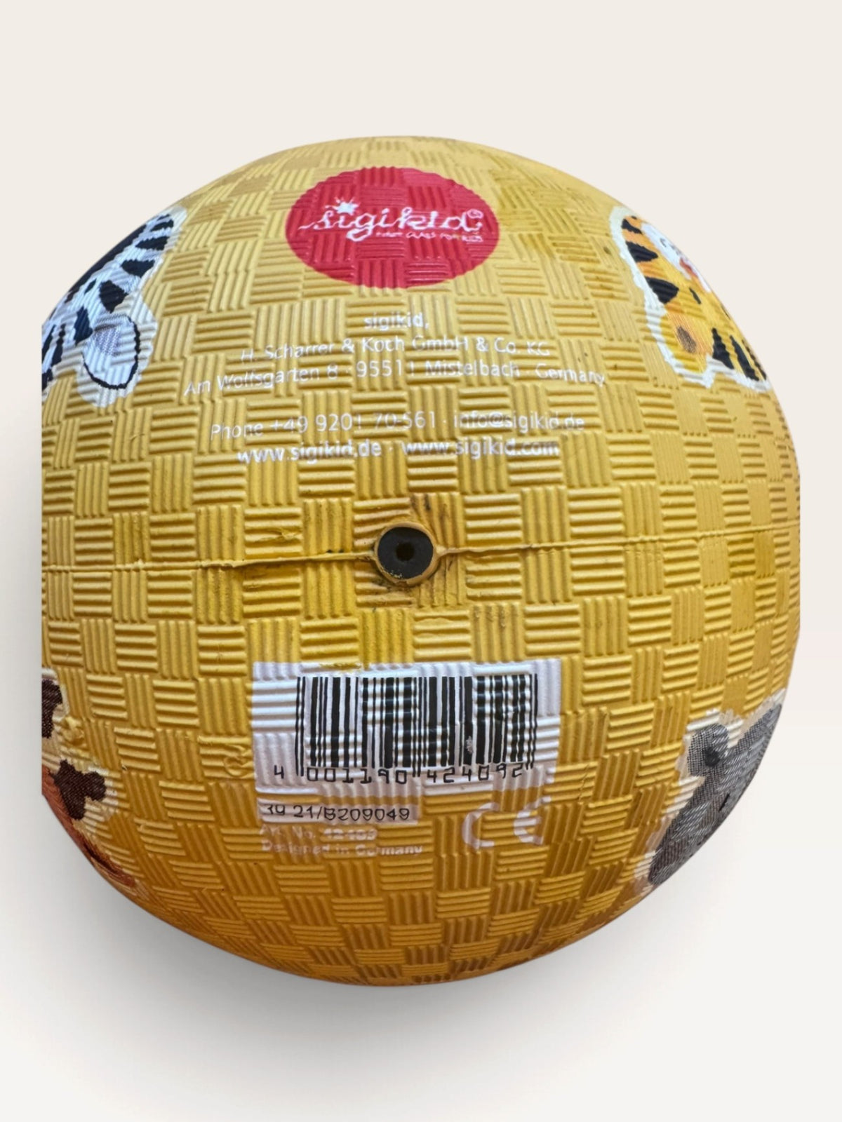 Spielball Gelb Gr.One Size | sigikid