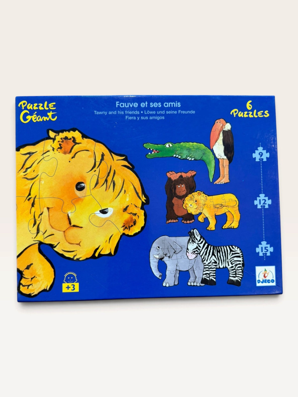 Puzzle Blau Gr. | Djeco