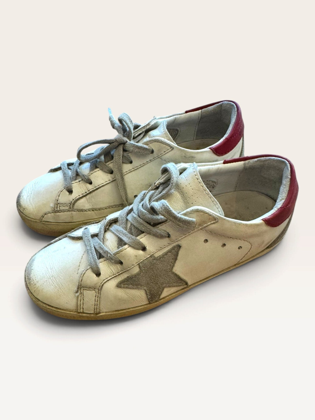 Sneaker Weiß/Creme, Rot, Grau Gr.30 | Golden Goose