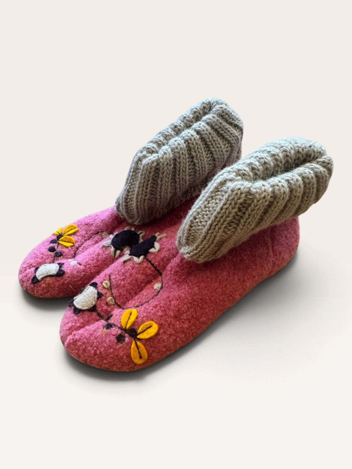 Schuhe Pink/Grau Gr.31 | Haflinger
