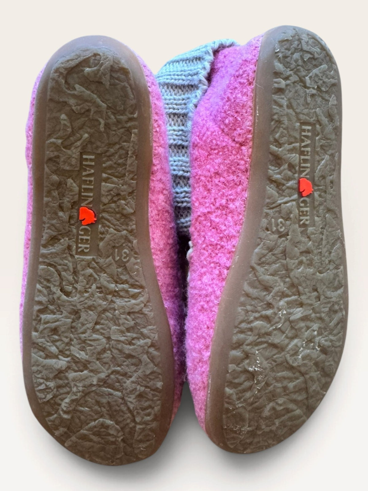 Schuhe Pink/Grau Gr.31 | Haflinger