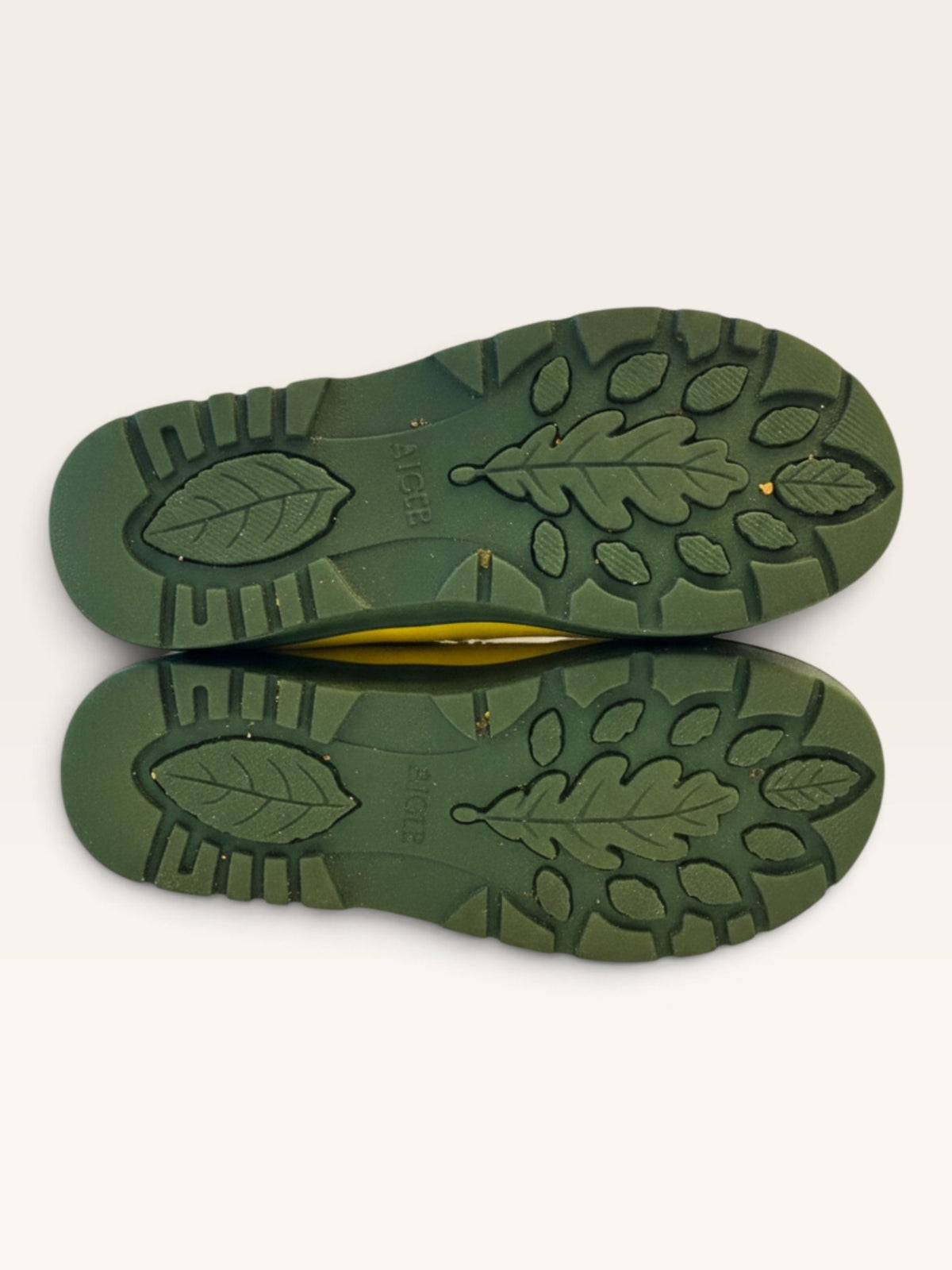 Kinder-Gummistiefel mit Tieren / Vogel-Motiv Grün Gr.30 | Aigle