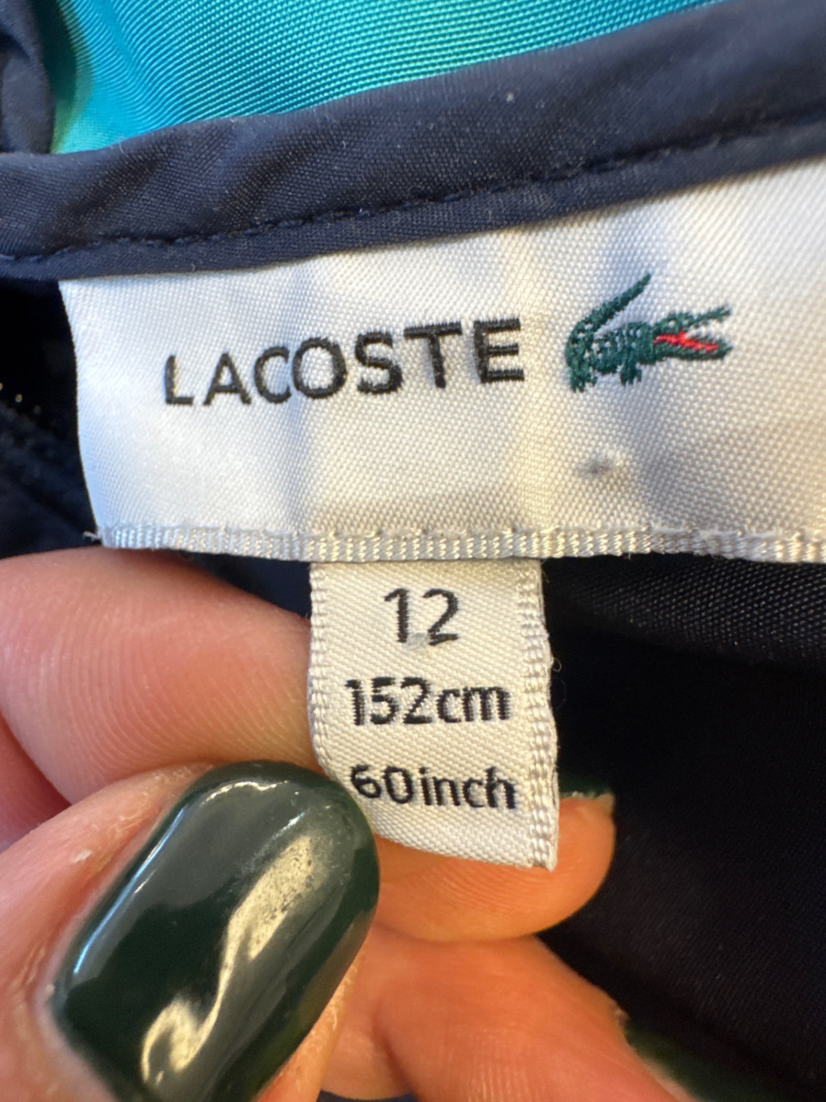 Windbreaker / Übergangsjacke in Colorblock Gr.10 | Lacoste