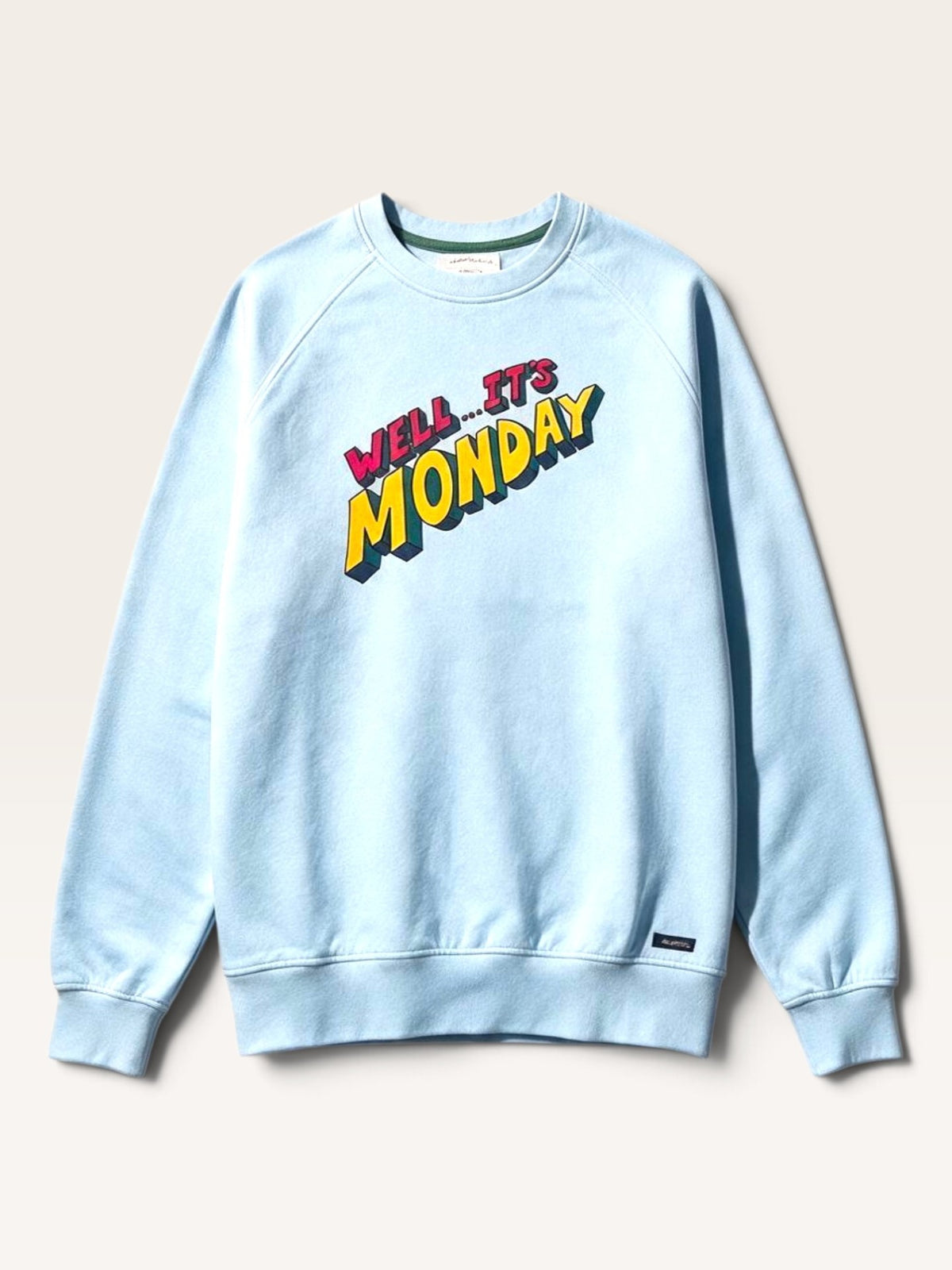Skandi-Streetwear: A MONDAY in Copenhagen Sweatshirt – Gr. 12 Hellblau Gr.12 | A Monday in Copenhagen