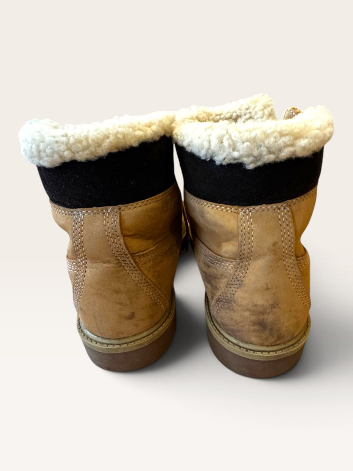 Leder Boots gefüttert in Camel Gr.38 | Timberland