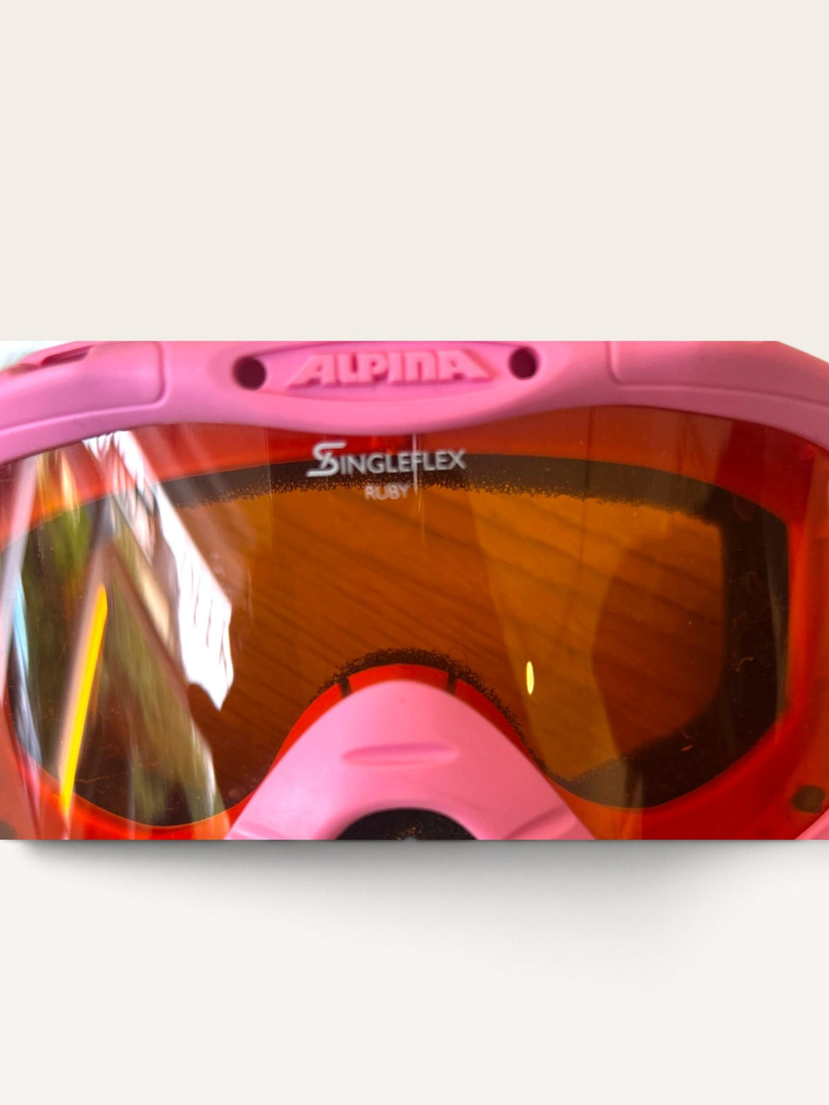 Skibrille Pink Ruby Gr. Einheitsgröße | Alpina