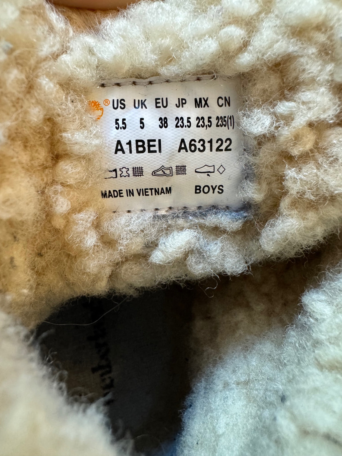 Leder Boots gefüttert in Camel Gr.38 | Timberland