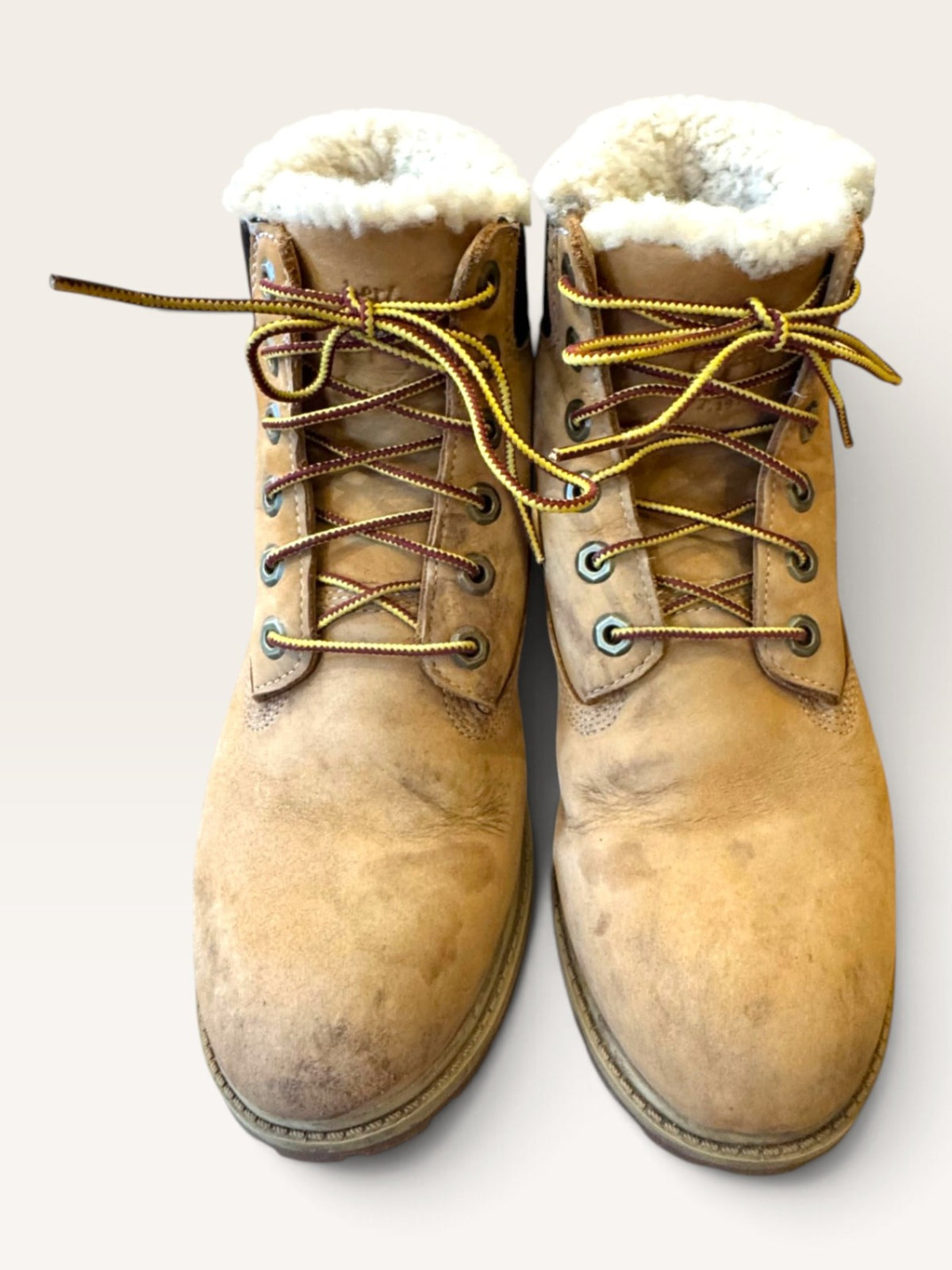 Leder Boots gefüttert in Camel Gr.38 | Timberland