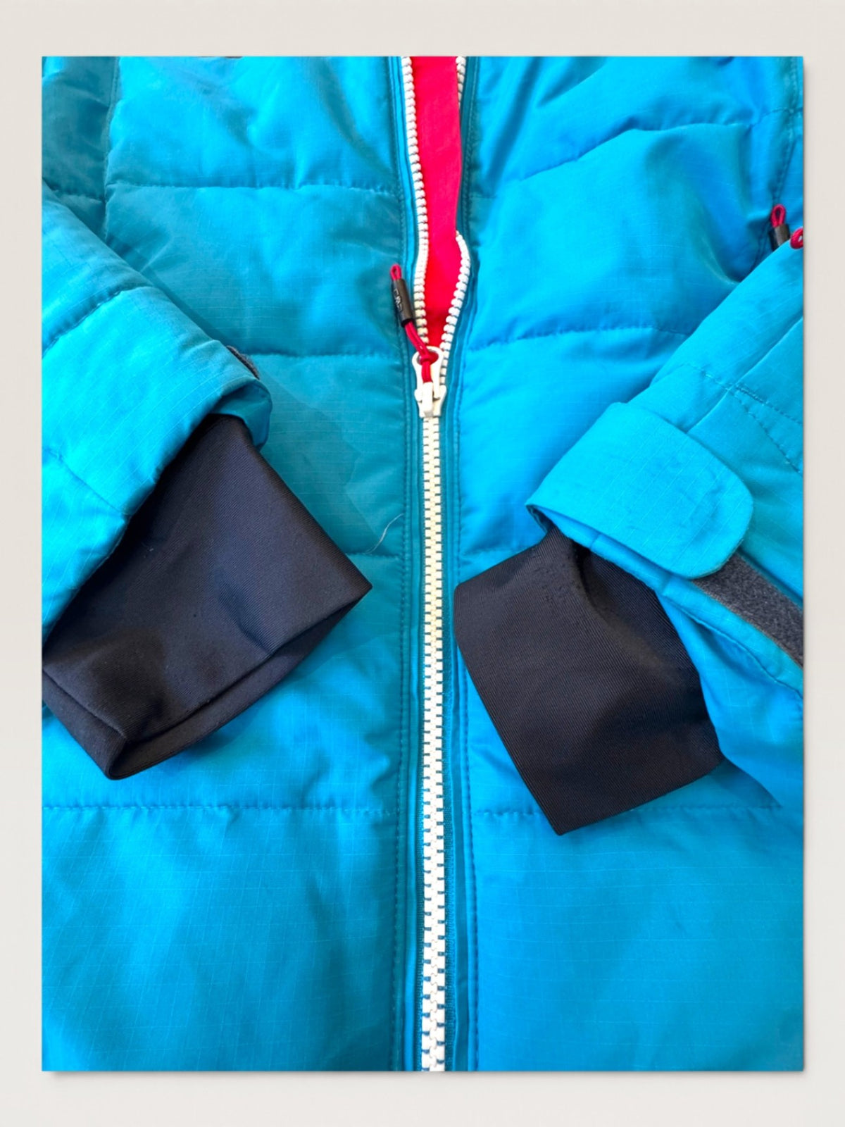 CMP Kinder Skijacke / Winterjacke in Blau & Rot | CMP