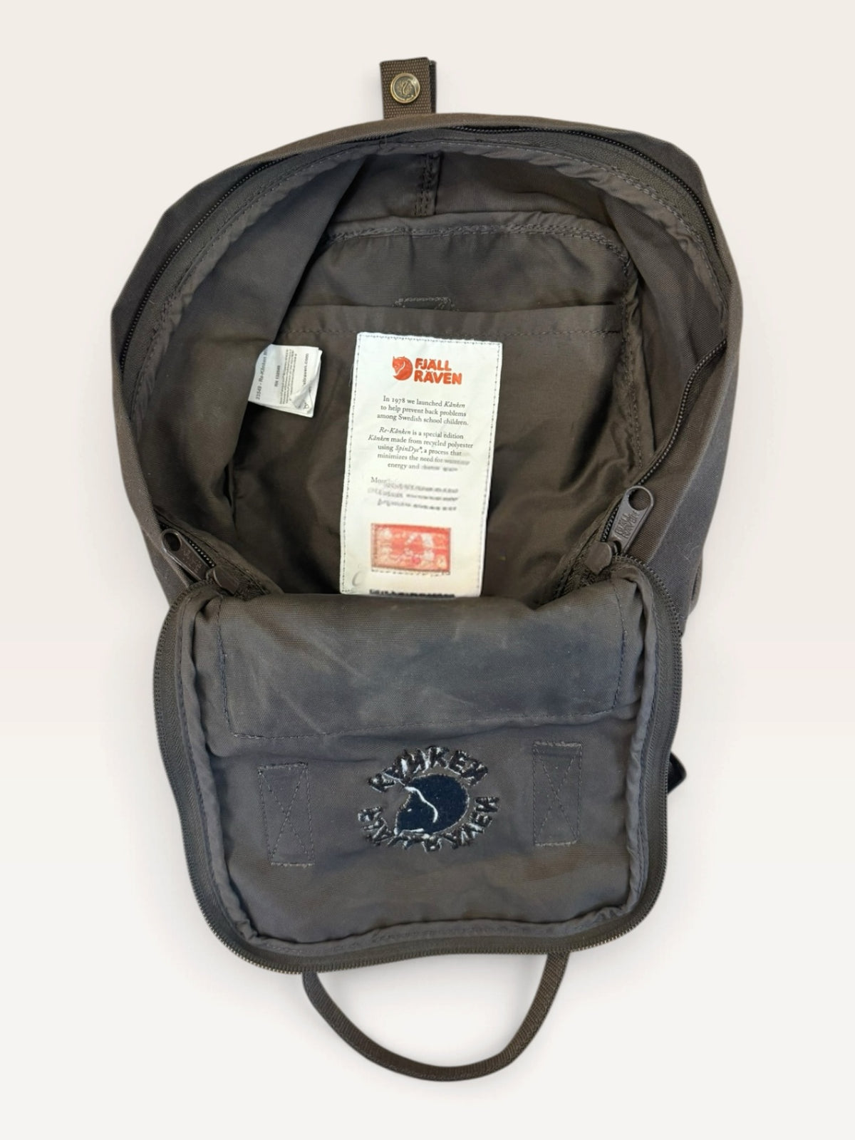 Re-Kånken Rucksack in Dunkelbraun Gr.Mini | Fjällräven