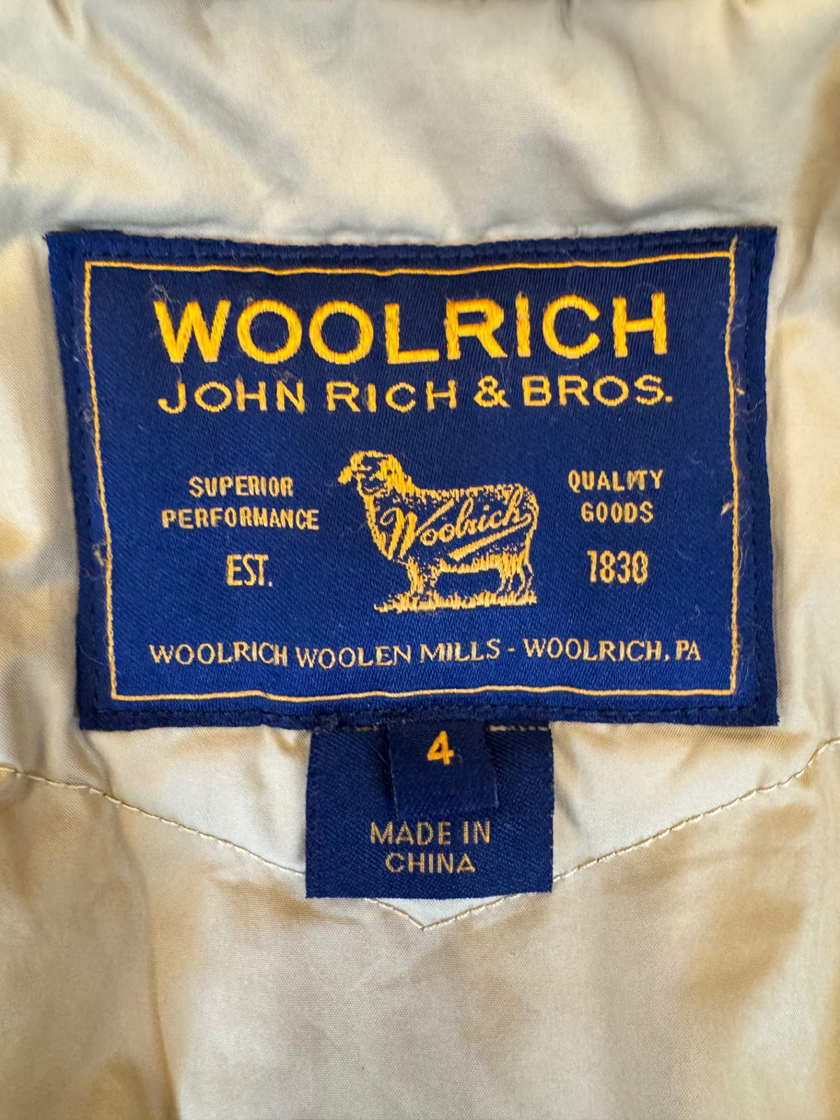 Arctic Parka Dunkelblau Gr.4 | Woolrich