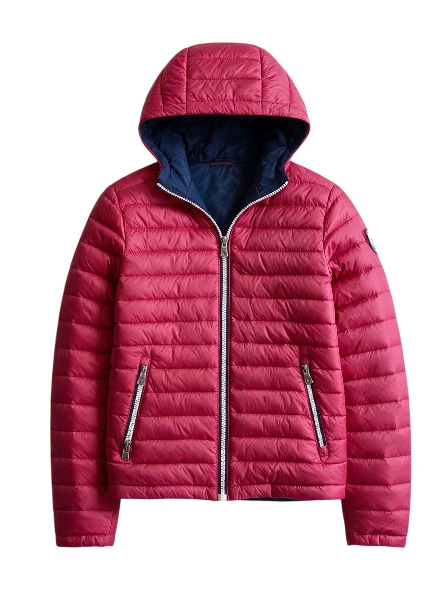 Steppjacke Wendejacke Rot Gr. 8-10 | JOTT Kids